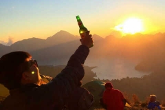 Mount Rinjani Summit Sunrise