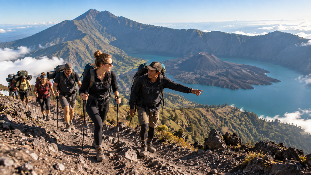 Gili Islands and Rinjani Package: Trekking & Snorkeling in One Trip
