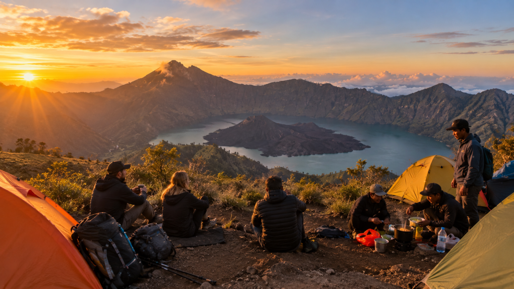 Rinjani Trekking Itinerary: What Happens Each Day on the Trail