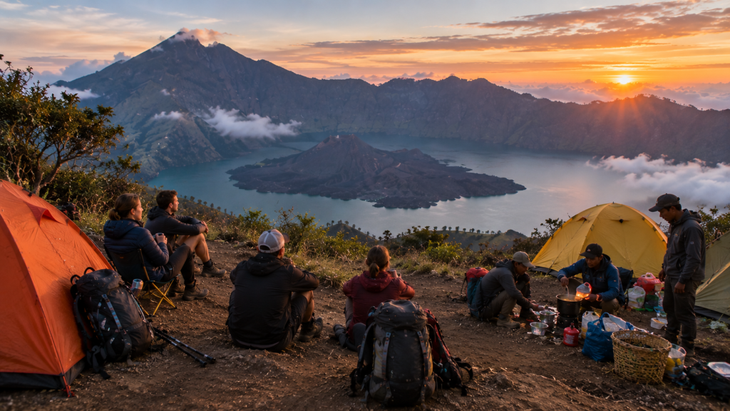 Rinjani Trekking Package from Senaru: Routes, Duration & Prices