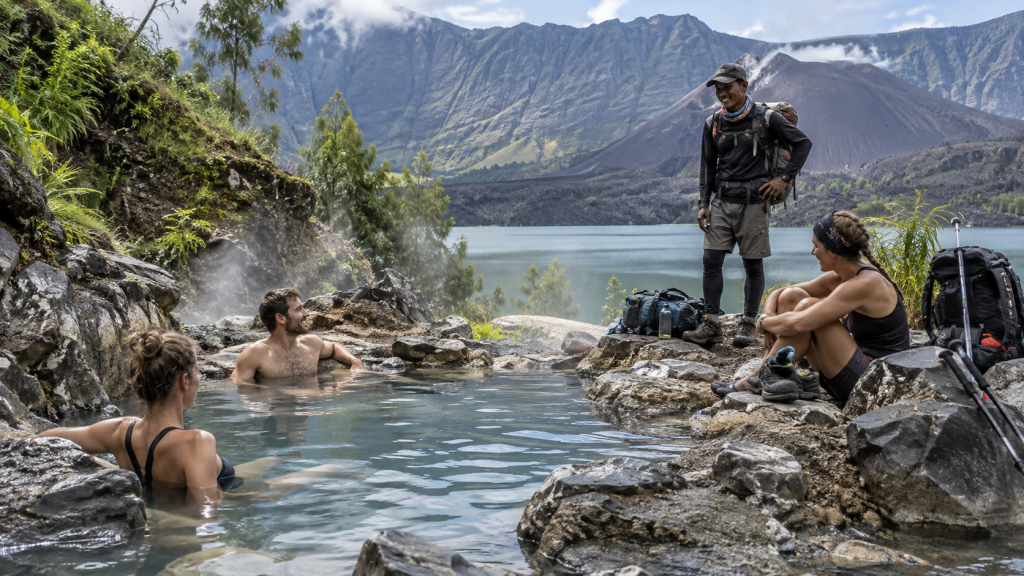 Rinjani Trekking Package with Hot Spring: 3 Days 2 Nights